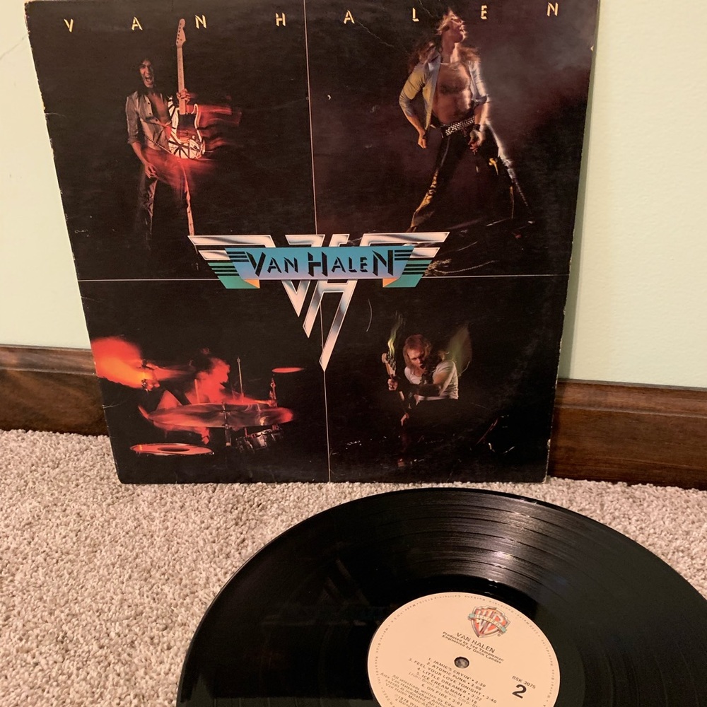 Van Halen self titled vinyl album Original pressing 1978